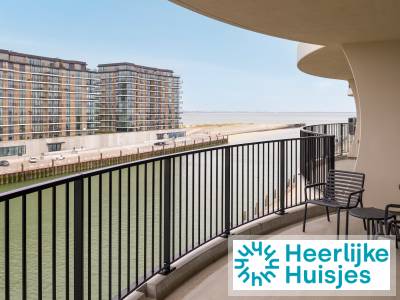 Ruim 4-persoons appartement vlakbij het brede strand van Breskens in Zeeland