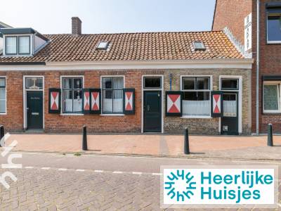 4-persoons arbeidershuisje vlakbij het strand in het centrum van Domburg