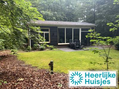 Luxe 4 persoons vakantiehuis met buitenspa in de bossen nabij Epe op de Veluwe.
