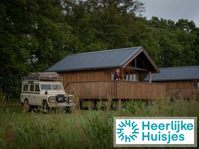 Knusse 4 persoons Lodges op een unieke locatie nabij Ruinerwold | Drenthe