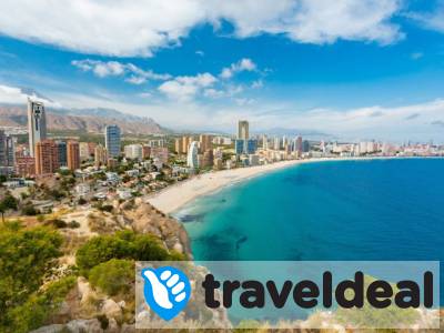 Vier vakantie in Benidorm en geniet van de zon! Incl. vlucht en ontbijt of halfpension