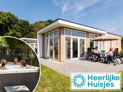 Gezellig 5 persoons vakantiehuis met bubbelbad op vakantiepark Résidence Valkenburg