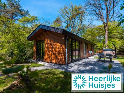 Chalet voor 2 personen met hottub en sauna direct bij Nationaal Park Dwingerlerveld