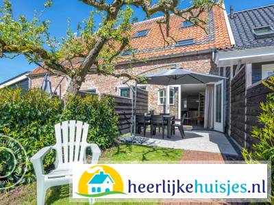 Moderne 4-persoons vakantiewoning met tuin op het zuiden in Veere