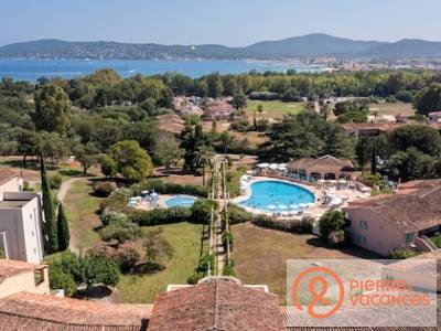 Residentie Les Parcs de Grimaud 6 personen - 1 slaapkamer + 1 slaapgedeelte - Terras of balkon - Uitzicht op zee