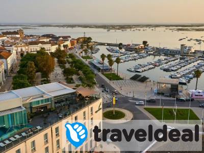 Perfecte vakantie direct aan de haven van de Portugese stad Faro in een prachtig 4*-hotel met rooftopbar incl. vlucht en ontbijt!