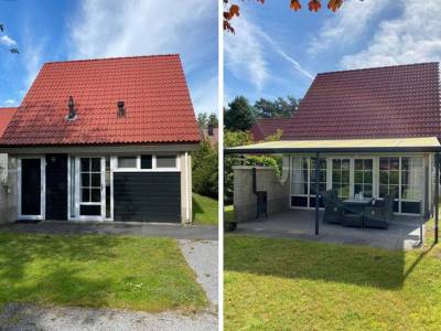 Bungalow 5 personen gerestyled met airconditioning