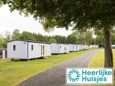 Eenvoudig 6 persoons chalet op een camping in de Ardennen