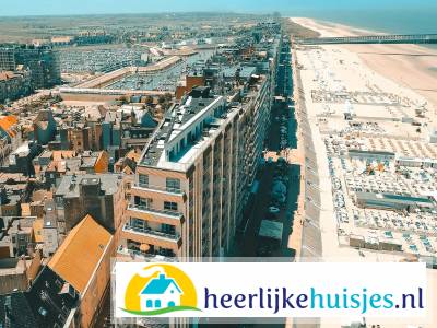 4 persoons Penthouse met rooftopterras en zeezicht in Blankenberge