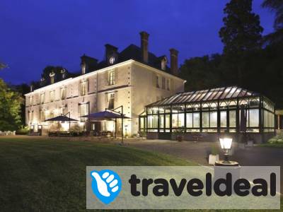 4*-Kasteelhotel in Frankrijk incl. ontbijt en upgrade