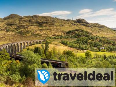 Fly & train Schotland incl. vlucht, treintickets en ontbijt