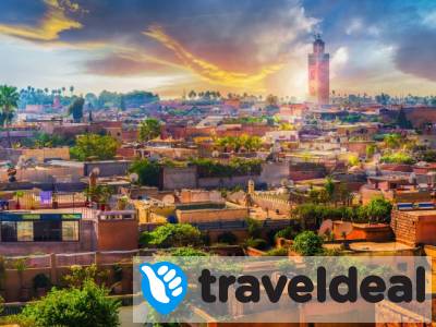 Ontdek Marrakech! Verblijf in een sfeervol hotel incl. vlucht, transfer en ontbijt of halfpension