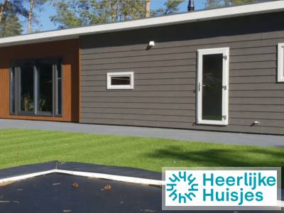 Comfortabel 6-persoons chalet met veranda en trampoline bij Beekbergen