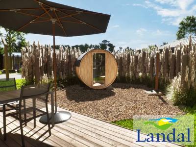 4-6 persoons wellness lodge