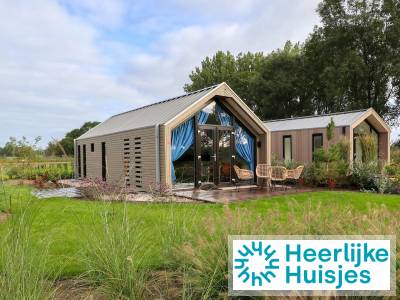 Beach House voor vier personen op vakantiepark Bad Hulckesteijn in Nijkerk