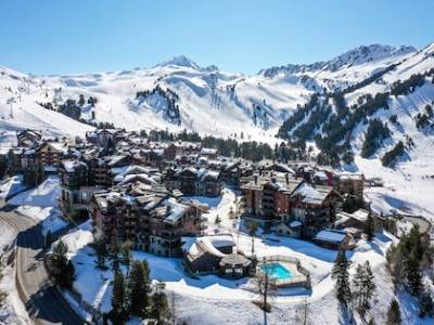 Premium residentie Arc 1950 Le Village 2 personen - Buitenzwembad - Geen balkon