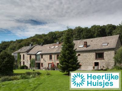 Karakteristiek 9P vakantiehuis in19e-eeuwse meelmolen in Saint Hubert in de Ardennen