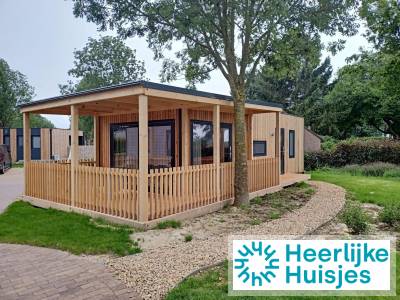 Modern 6 persoons chalet op het gezellige vakantiepark Poort van Maastricht!