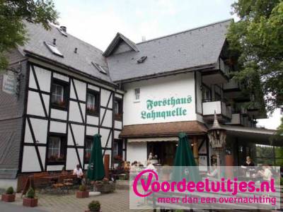 4-daags halfpensionrrangement - Hotel Restaurant Forsthaus Lahnquelle