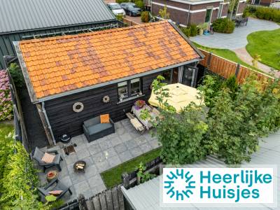 Landelijk gelegen 2-persoons chalet tussen de bollenvelden in Limmen, Noord-Holland