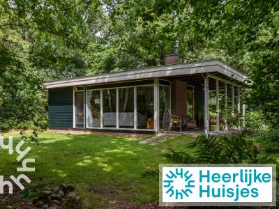 Charmant 4P vakantiehuis in het bos van Wateren, Drenthe
