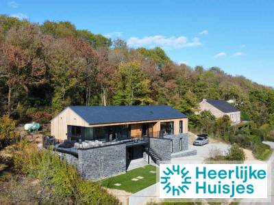 Luxe 8 persoons vakantiehuis met privé zwembad en infraroodsauna in Septon