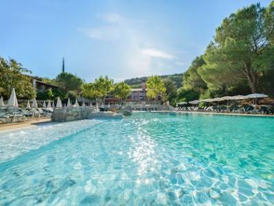 Vakantiepark Le Rouret 4 personen - 1 slaapgedeelte - Terras of balkon