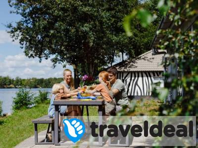 FLASHDEAL! ⚡ Forest Cabin, Safaritent Darwin of Kidsjungalow op Lake Resort Beekse Bergen incl. onbeperkt toegang Safaripark