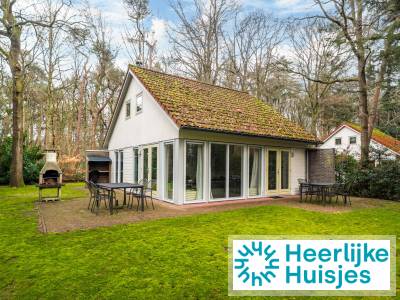 Vrijstaand 6-persoons vakantiehuis in het bos in Oudemirdum, Gaasterland