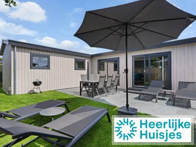 Comfortabel 6-persoons chalet met veel licht, ruime tuin en airco
