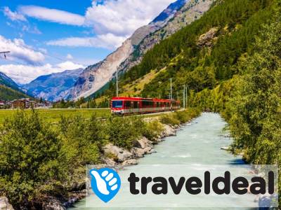 Fly & train Zwitserland: rondreis incl. vlucht, treinreizen en ontbijt