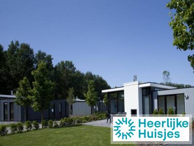 4 persoons vakantiehuis met buitenhaard op vakantiepark Buitenhuizen in Velsen-Zuid.