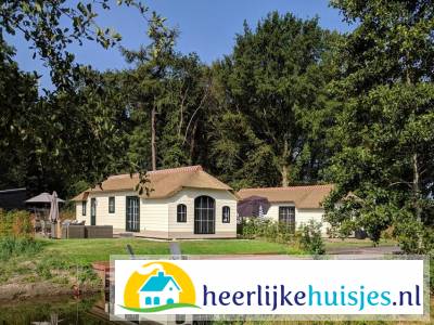 Knus 4-6 pers. Boerderijchalet in Friesland.