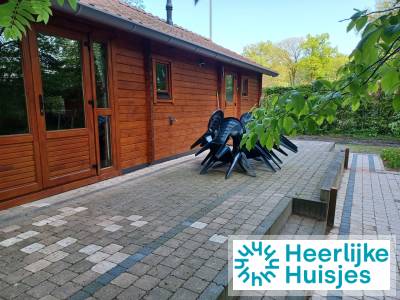 Ruim vakantiehuis voor 4-personen met tuin en terras aan de rand van Epe op de Veluwe