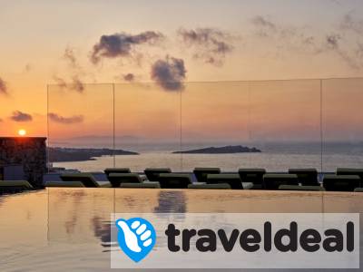 Super luxe 5*-hotel op Mykonos incl. vlucht, transfer en ontbijt