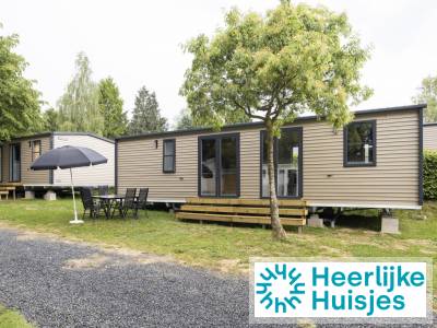6 persoons chalet met 2 badkamers op een panoramacamping in het hart van de Ardennen