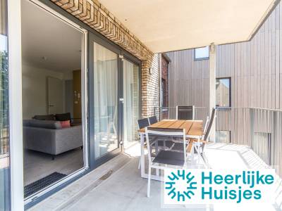 Appartement met balkon voor 6 personen op resort met wellnesscentrum vlakbij Maastricht